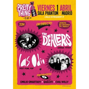 THE DEALERS / PRETTY THING CLUB / MADRID / 1 ABR